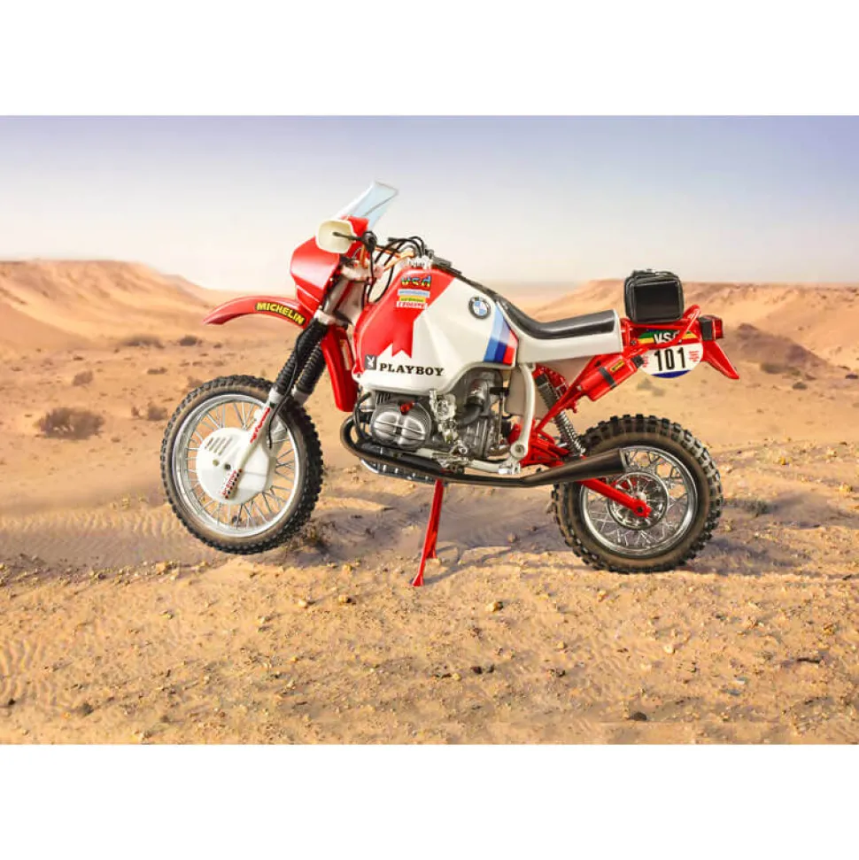 Maquette moto : BMW R80G/S Paris Dakar 1985 - Italeri