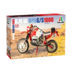 Maquette moto : BMW R80G/S Paris Dakar 1985 - Italeri