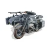 Maquette moto : Zundapp Ks 750 avec Side Car - Italeri
