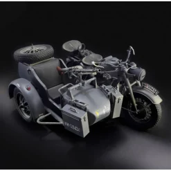 Maquette moto : Zundapp Ks 750 avec Side Car - Italeri