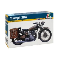 Maquette moto militaire : Triumph 3HW - Italeri