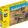 Maquette remorque : STARTER KIT Goods Trailer - Heller