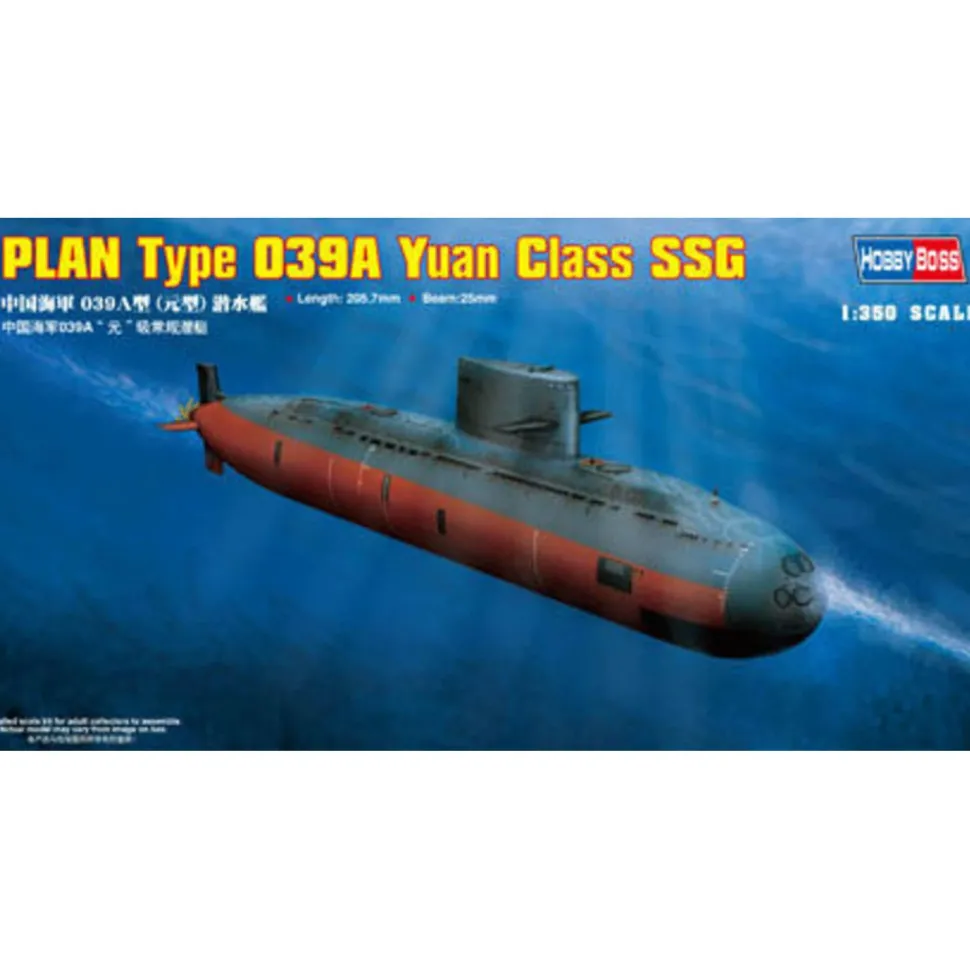 Maquette sous-marin : PLAN Type 039A Yuan Class - Hobby Boss