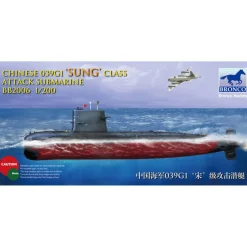 Maquette sous-marin : Sous-marin d'attaque chinois 039G Sung Class - Bronco Models