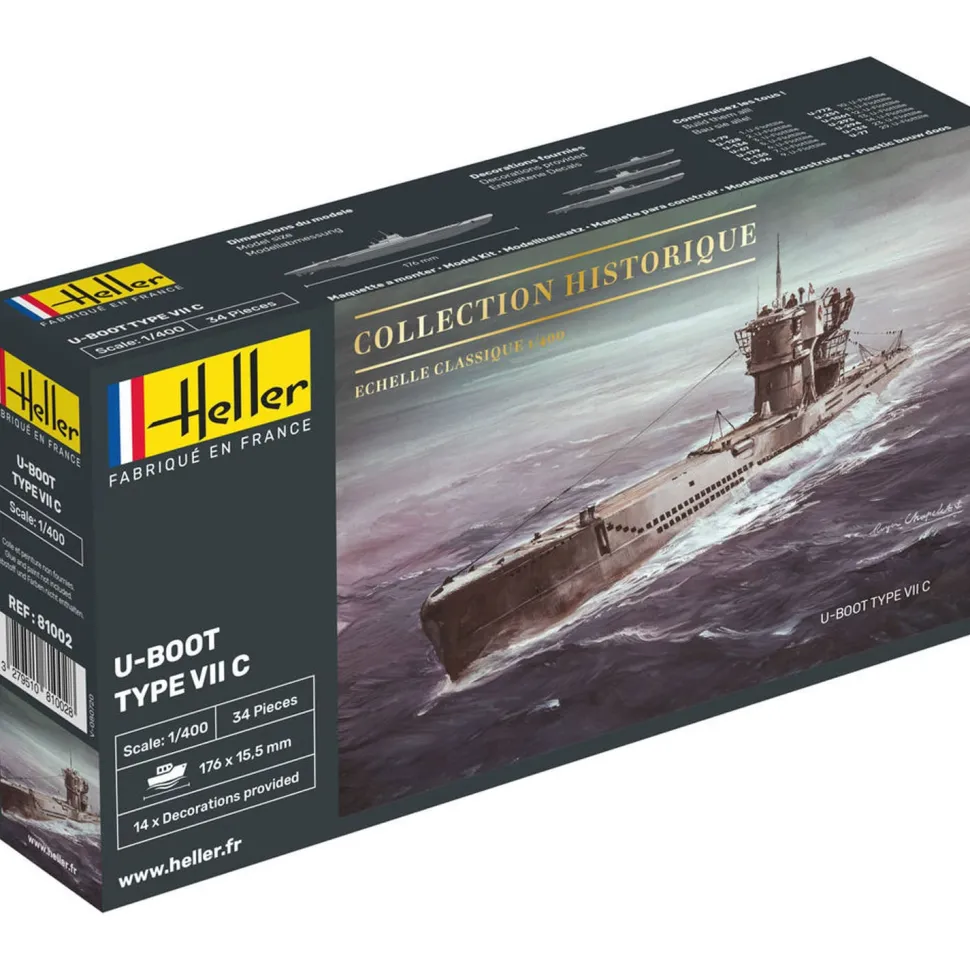 Maquette sous-marin : U-Boot - Heller