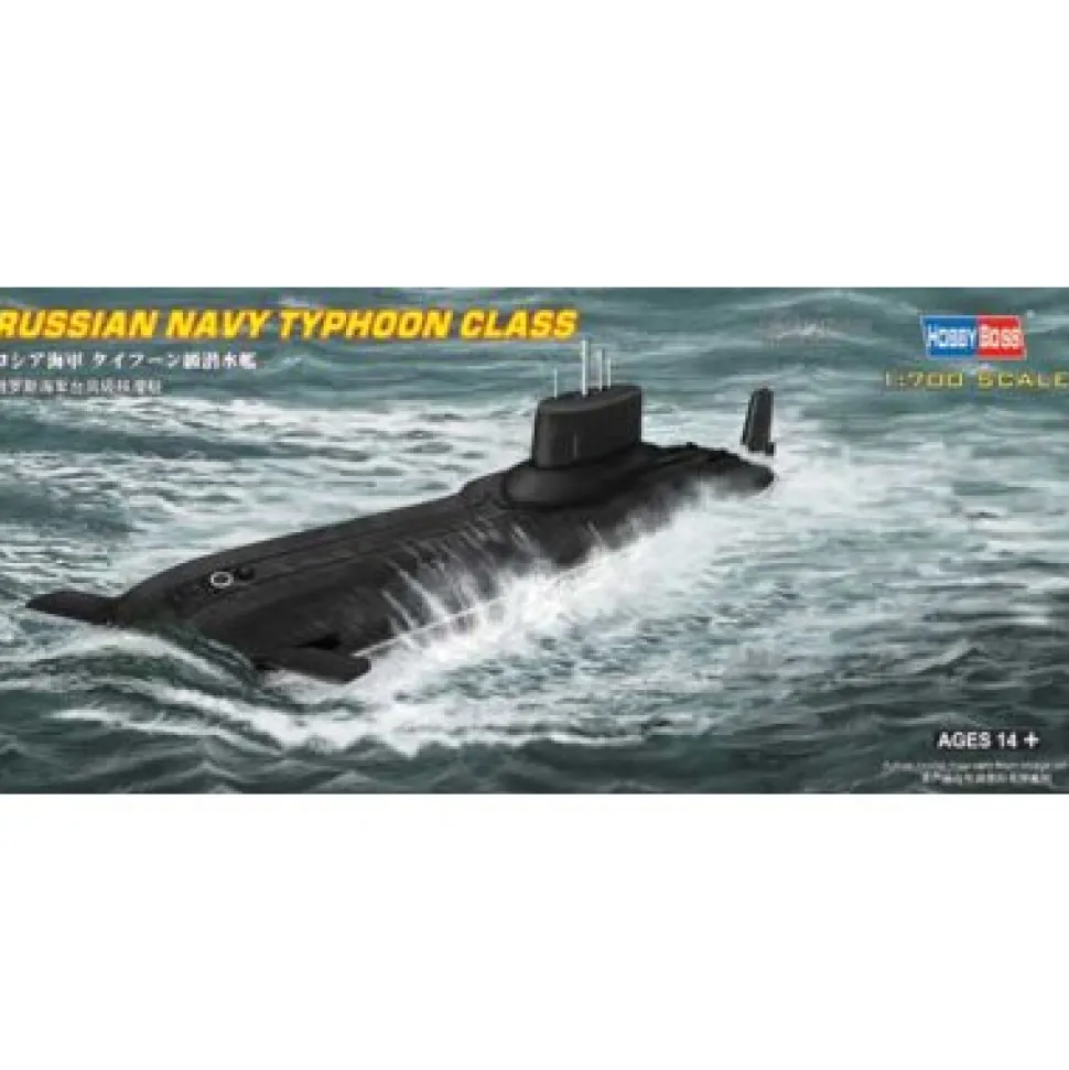 Maquette sous-marin : Russian Navy Typhoon Class - Hobby Boss
