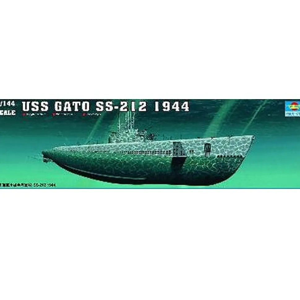 Maquette Sous-marin USS SS-212 Gato 1944 - Trumpeter