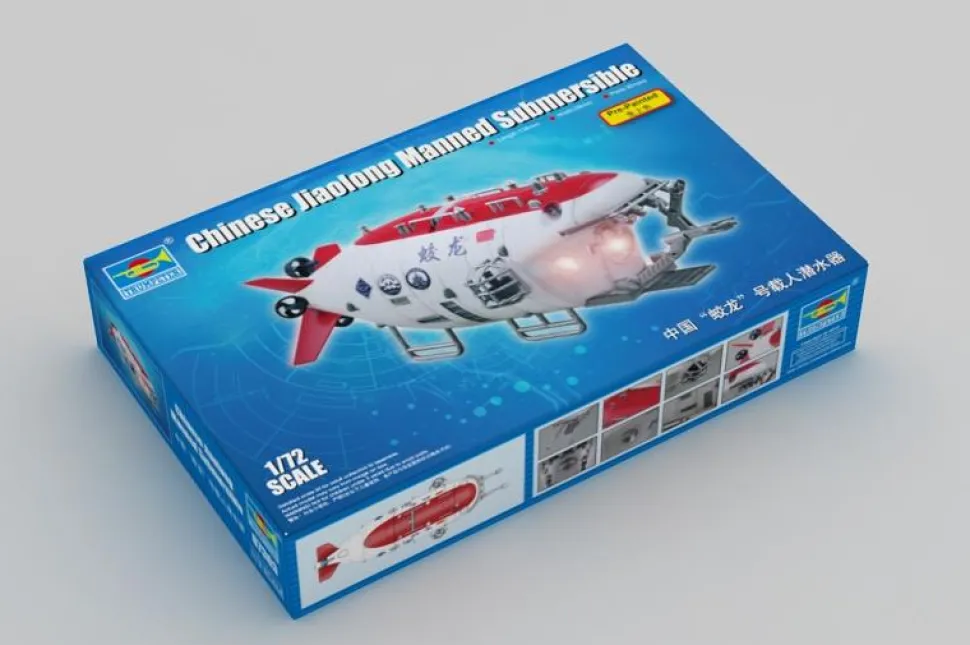 Maquette submersible chinois Jialong - Trumpeter