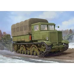Maquette Tracteur lourd d'artillerie soviétique Voroshilovets 1941 - Trumpeter