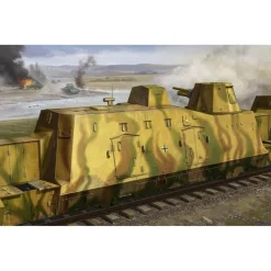 Maquette train militaire : Geschutzwagen - Trumpeter