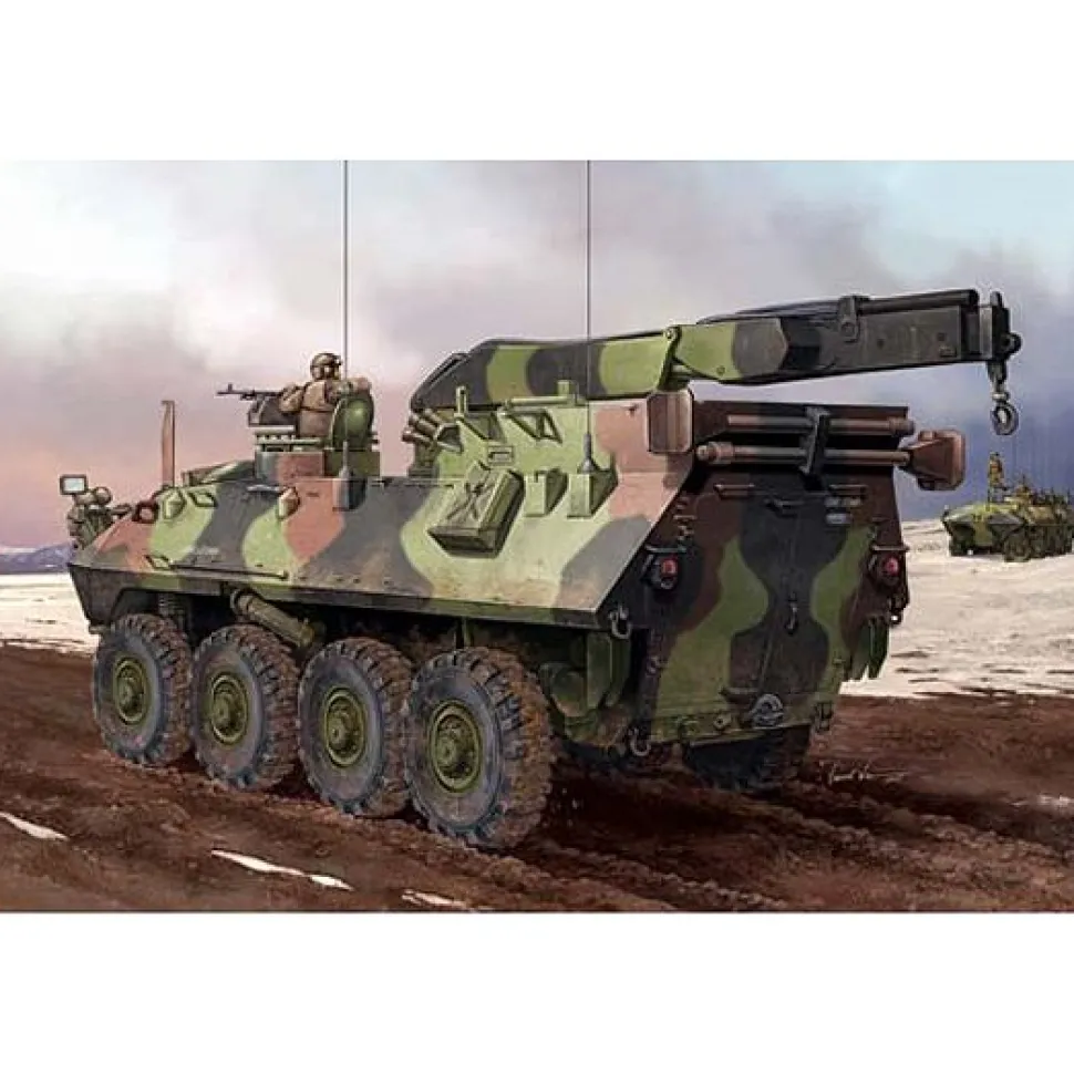 Maquette USMC LAV-R Light Armored Vehicle Recovery - Trumpeter