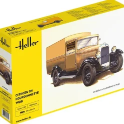 Maquette véhicule : Citroën C4 Fourgonnette 1928 - Heller
