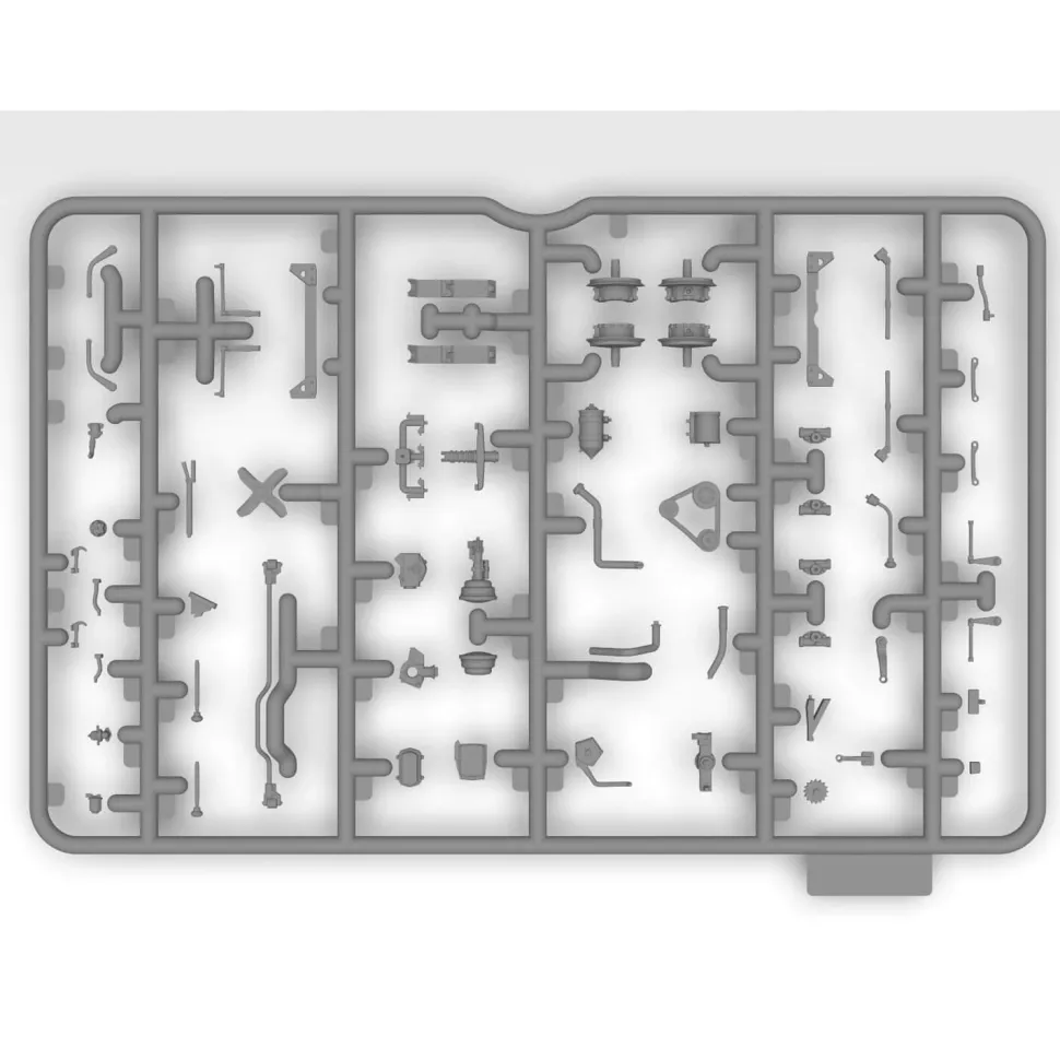 Maquette véhicule et figurines : G7107 en service allemand avec l'infanterie - ICM