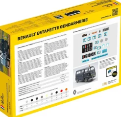 Maquette véhicule gendarmerie : Renaut Estafette - Heller