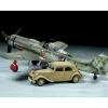 Maquette véhicule militaire : Staff car set - Focke-Wulf Fw190 D-9 JV44 & Citroën traction 11 CV - Tamiya