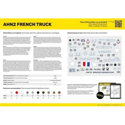 Maquette Véhicule Militaire : AHN2 - Camion Français - Heller