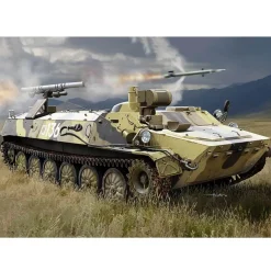 Maquette véhicule militaire : véhicule de lancement russe 9P149 - Trumpeter