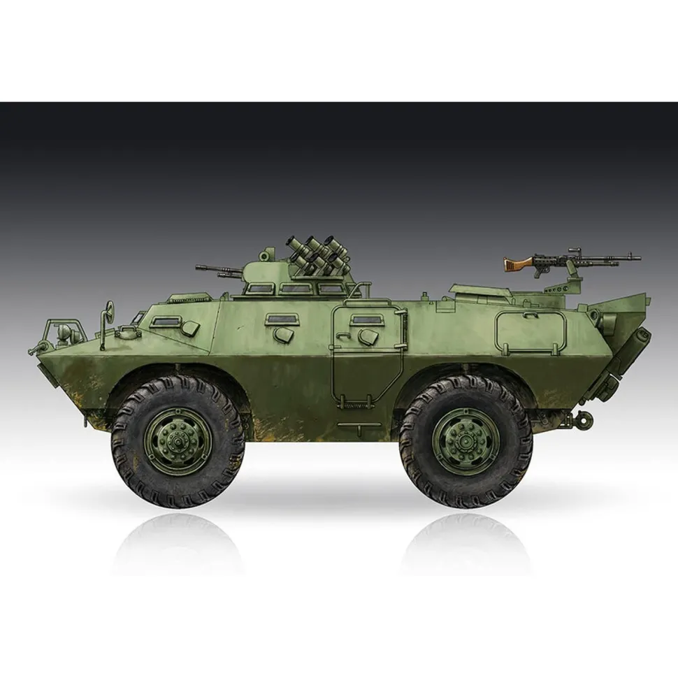 Maquette véhicule militaire : Commando Armored Car Product Improved - Trumpeter