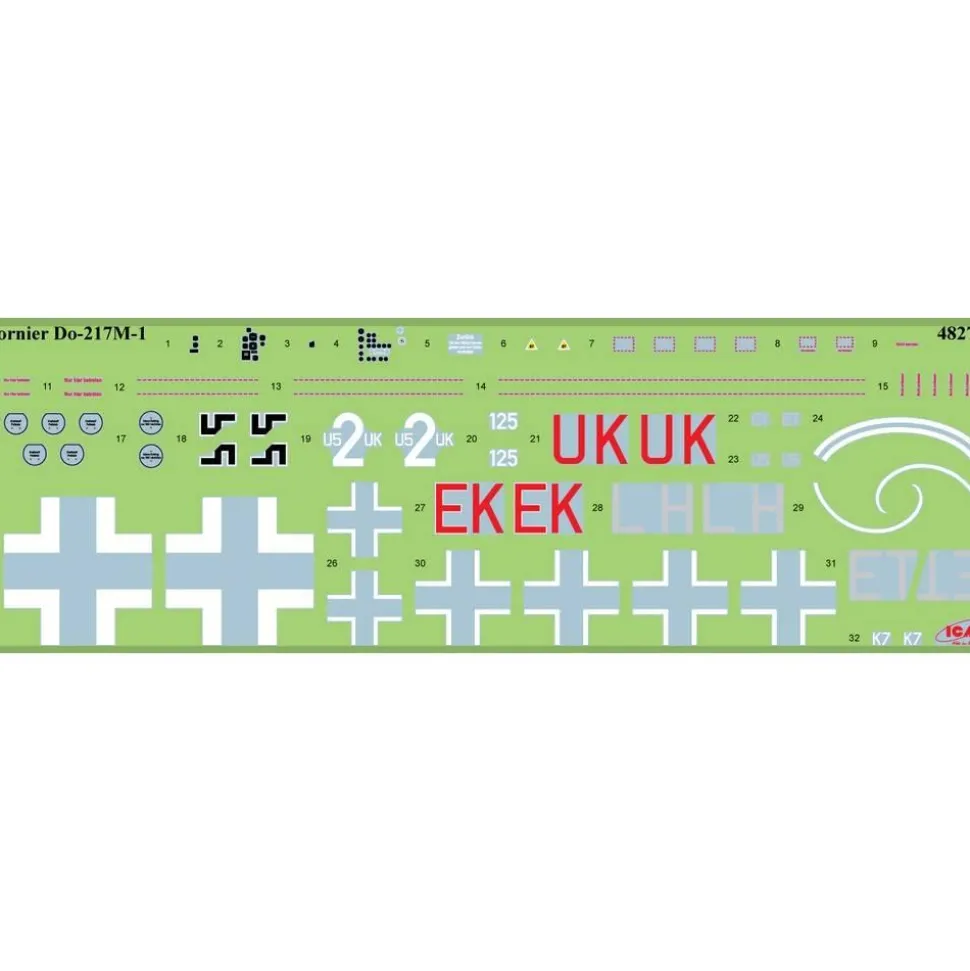 Maquette Véhicule Militaire : Do 217M-1 Bombardier Allemand WWII - ICM