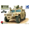 Maquette véhicule militaire : M1114 Up-Armored tactical vehicle - Bronco Models