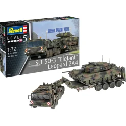 Maquette véhicule militaire et char : SLT 50-3 Elefant et Leopard 2A4 - Revell