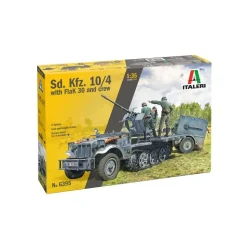 Maquette véhicule militaire Sd.Kfz.10/4 Flak 30 - 1/35 - Italeri