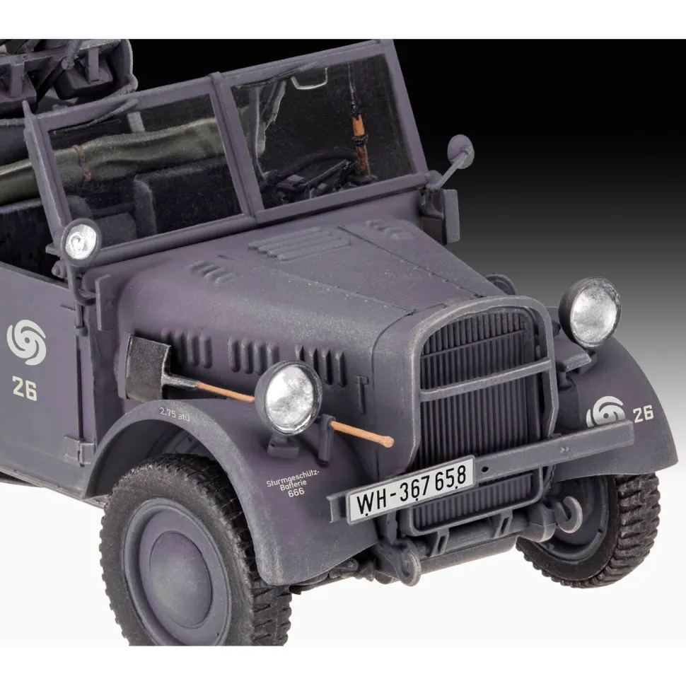 Maquette véhicule militaire :Einheits-PKW Kfz.4 - Revell