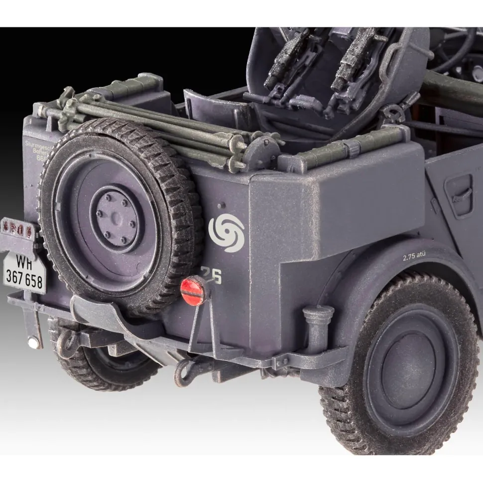 Maquette véhicule militaire :Einheits-PKW Kfz.4 - Revell