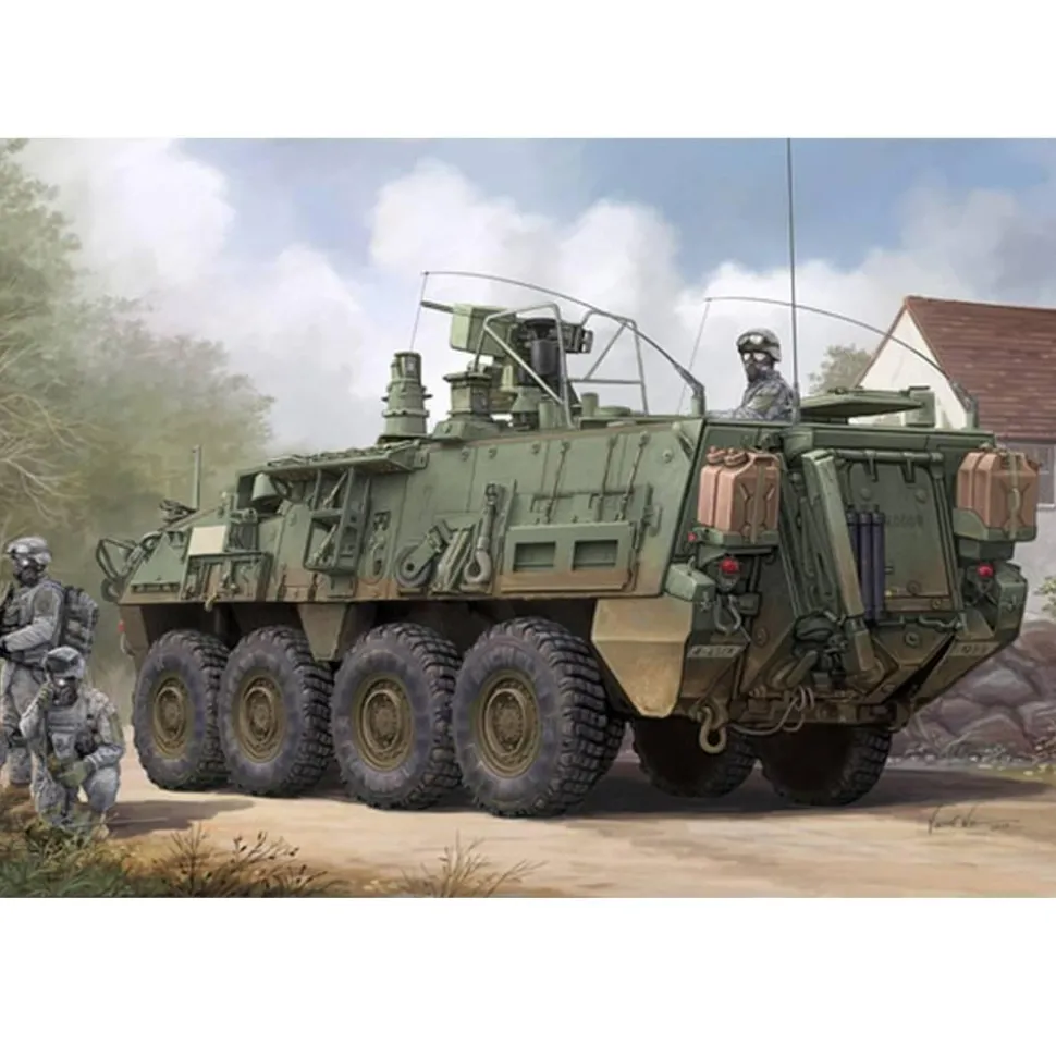 Maquette véhicule militaire : M1135 Stryker NBC RV - Trumpeter