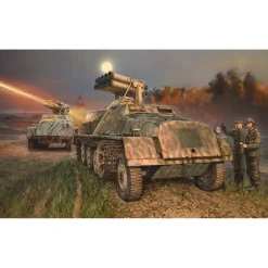 Maquette véhicule militaire : SWS Panzerwerfer 42 - Italeri