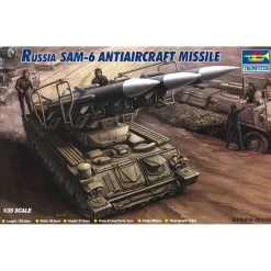 Maquette véhicule militaire : Véhicule missile antiaérien Russe SAM-6 - Trumpeter