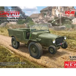 Maquette véhicule militaire : Laffly V15T - ICM