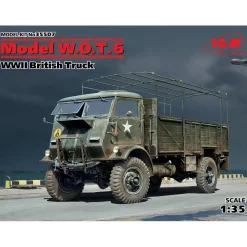 Maquette Véhicule Militaire : Ford Model W.O.T. 6, WWII camion britannique - ICM