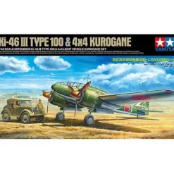 Maquette Véhicule militaire : Mistubishi Ki-46 III & Kurogane - Tamiya