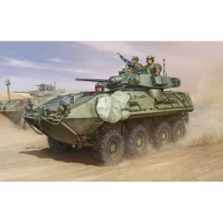 Maquette véhicule militaire : Véhicule blindé à roues LAV-A2 8X8 - Trumpeter