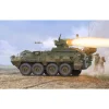 Maquette véhicule militaire : LAV III TUA (Tower-Under-Armour) - Trumpeter