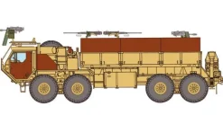 Maquette véhicule militaire : M985 Hemtt Gun Truck - Italeri