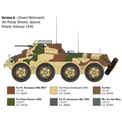 Maquette véhicule militaire : Sd. Kfz. 234/1 en 1:35 - Italeri