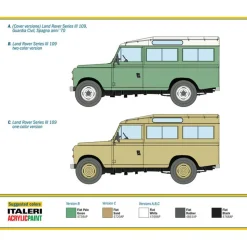 Maquette véhicule militaire : Land Rover Series III 109 - Italeri