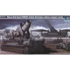 Maquette véhicule militaire : Morser Karl-Gerat 040/041 sur transporteur ferroviaire - Trumpeter