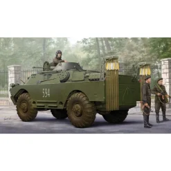 Maquette Véhicule Militaire : Véhicule blindé soviétique BRDM-2 NBC - Trumpeter