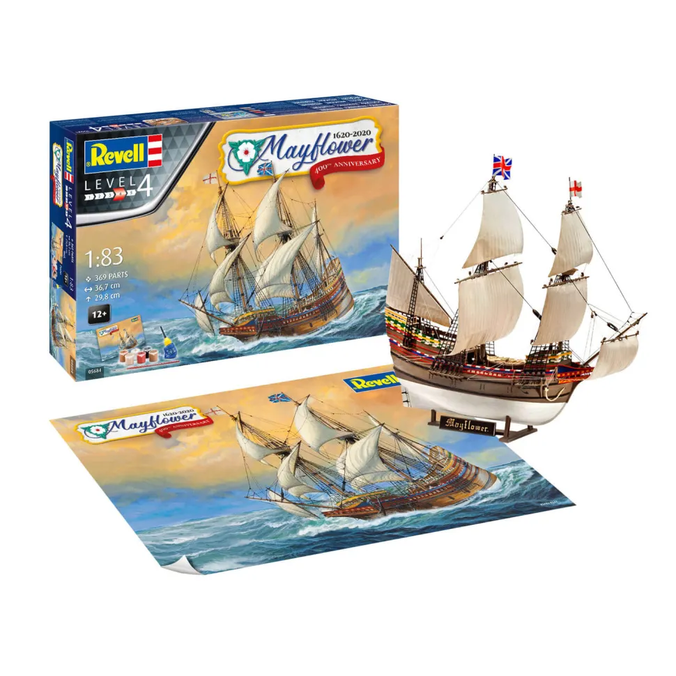 Maquette voilier : Mayflower 400ème Anniversaire - Revell