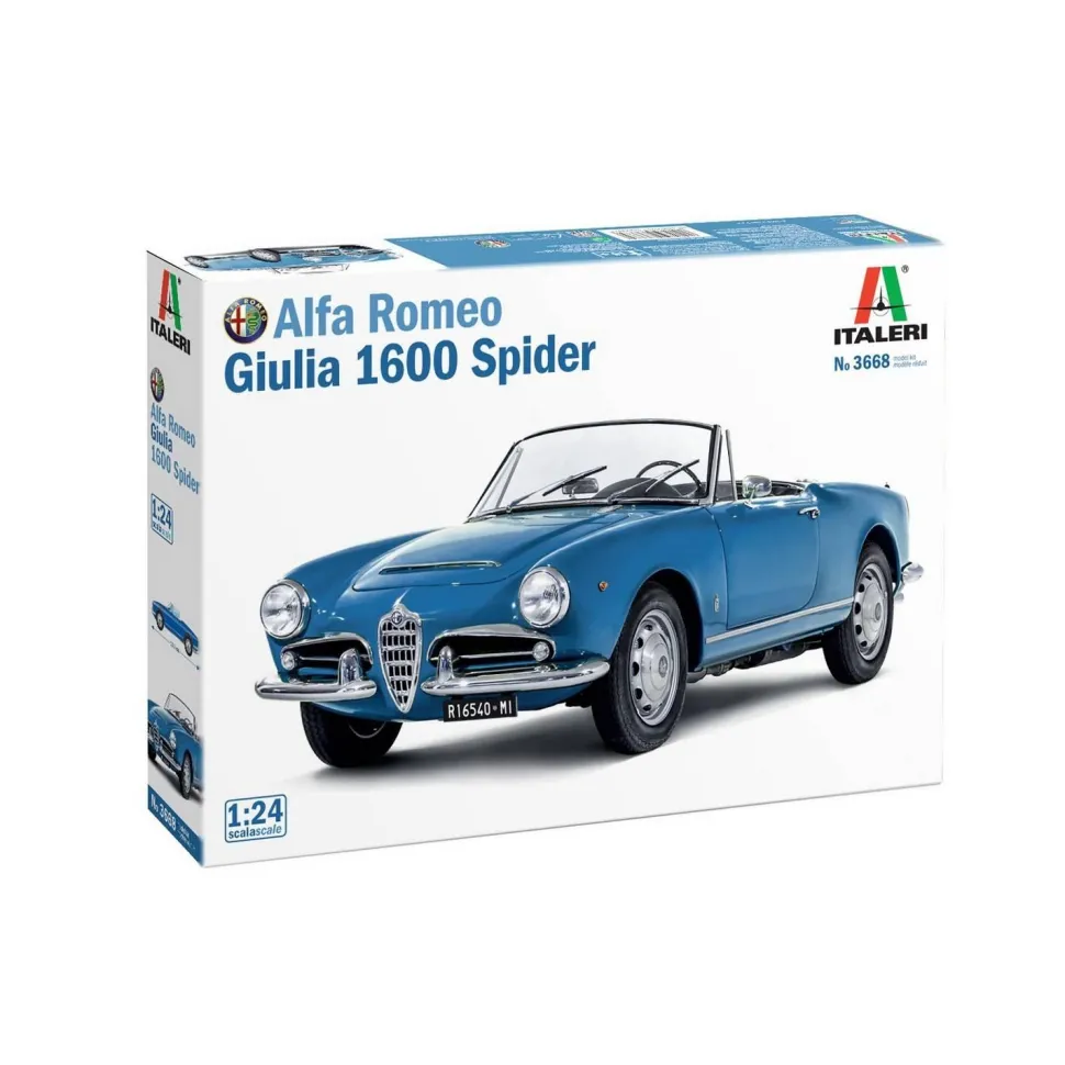 Maquette Voiture : Alfa Romeo Giulia 1600 - Italeri