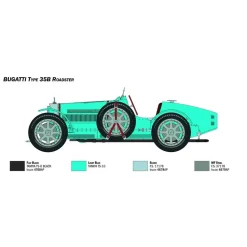Maquette Voiture : Bugatti 35B Roadster - Italeri