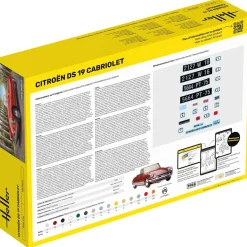 Maquette voiture : DS 19 cabriolet - Heller