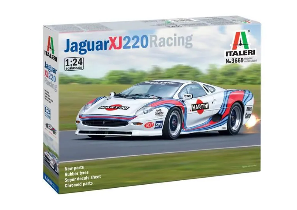 Maquette voiture : Jaguar XJ 220 Racing - Italeri