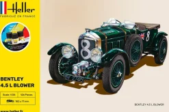 Maquette voiture : Kit complet : Bentley 4,5 L Blower - Heller
