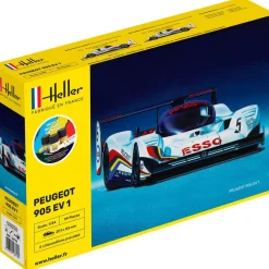 Maquette voiture : Kit complet : Peugeot 905 EV 1 Bis - Heller