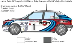 Maquette voiture : Lancia Delta HF Intégrale - Italeri