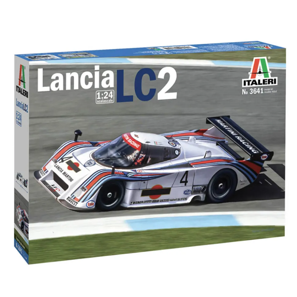Maquette voiture : Lancia LC2 - Italeri